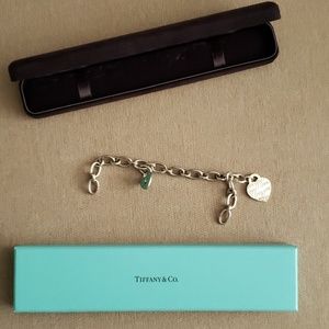 Tiffany Key To My Heart Charm Bracelet